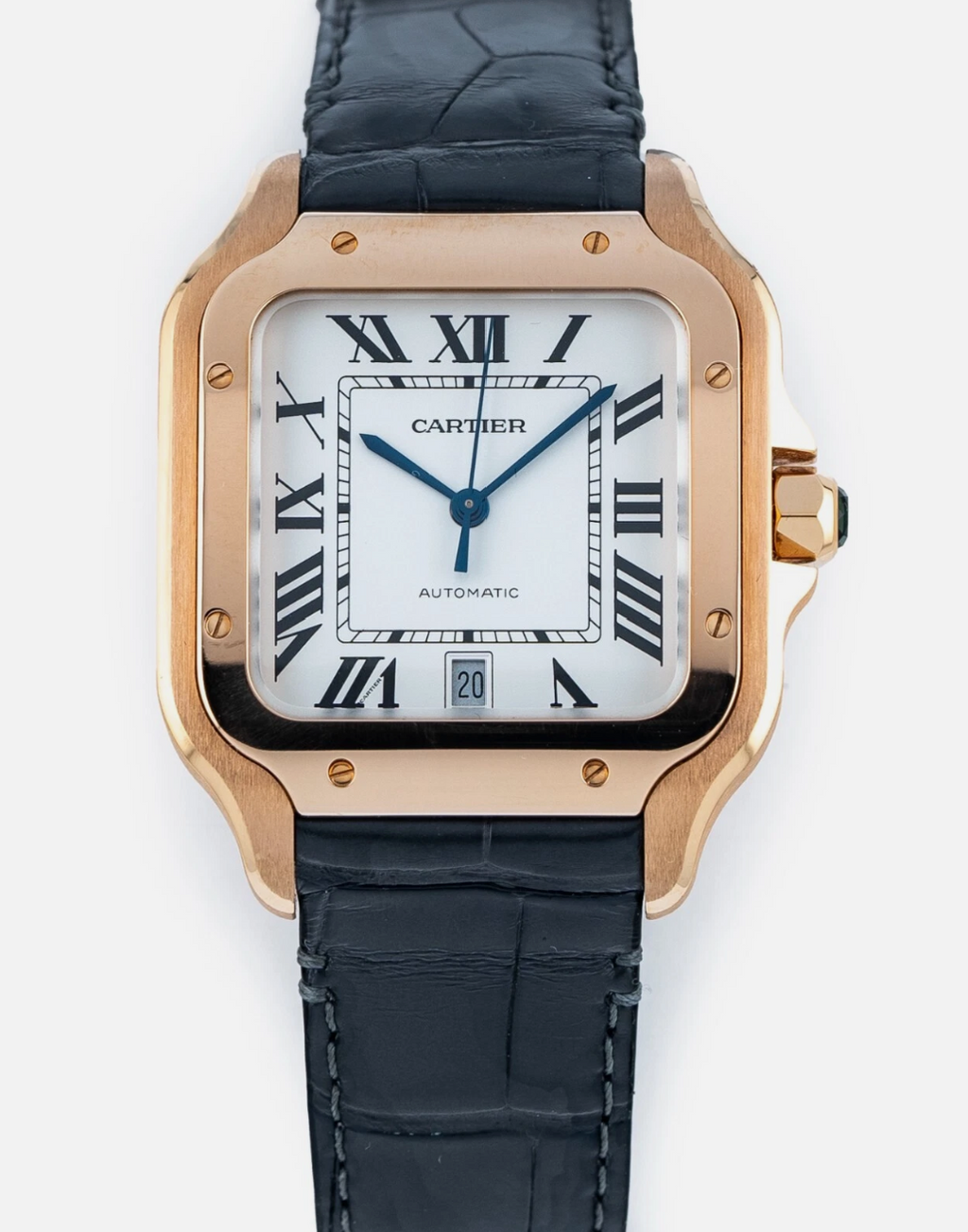 cartier santos large gold